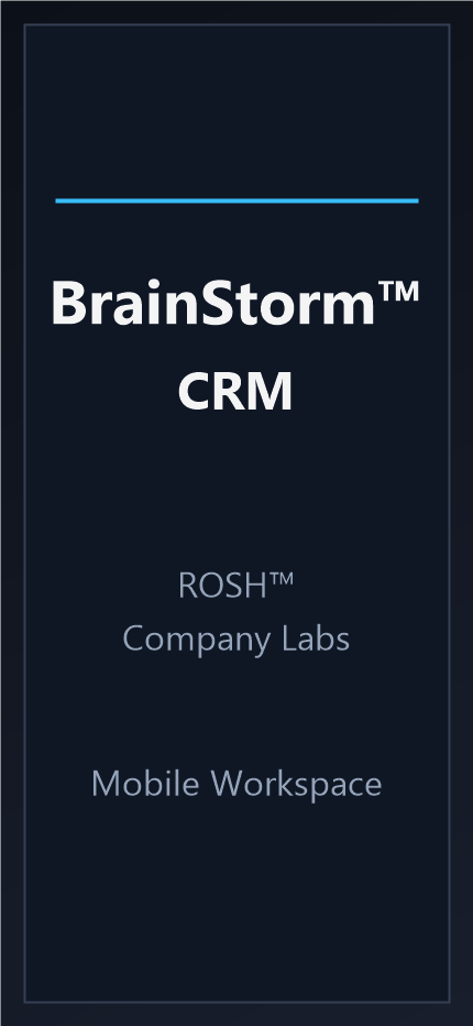Qelrivon CRM mobile preview dark